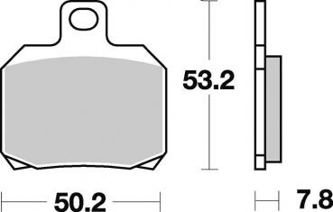BRAKING 828CM56 Sintermetall