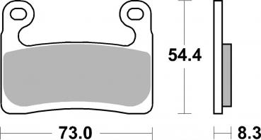 BRAKING BREMSBELAG 994P50