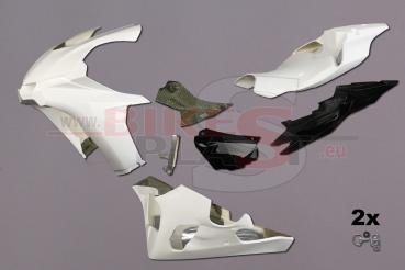 Bikeplast Rennverkleidung UT-racing Auspuff Yamaha R1 2015-2019