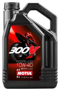 MOTUL 300V FACTORY LINE ROAD 10W-40 4T 4L