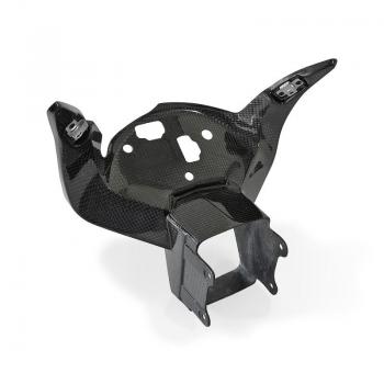 Alpha Racing Verkleidungshalter für OEM Display mit integriertem Luftkanal Carbon für BMW S 1000 RR 2015-2018