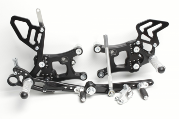 PP- Fußrastenanlage Yamaha R6 2017+