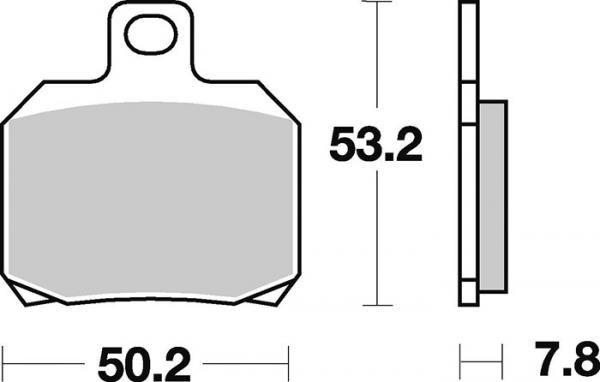 BRAKING 828CM56 Sintermetall