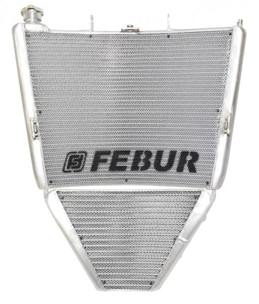 Febur Alu-Racing-Wasserkühler/Ölkühler Kawasaki ZX-10R/RR